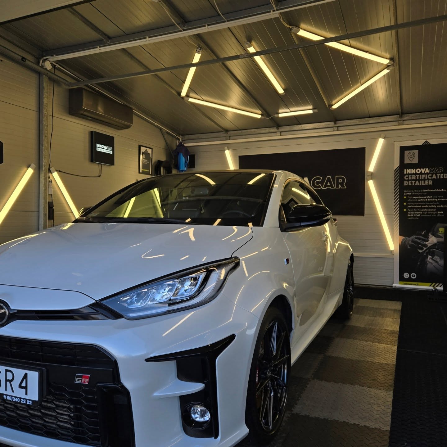 Toyota Yaris GR zabezpieczona powłoką ceramiczną